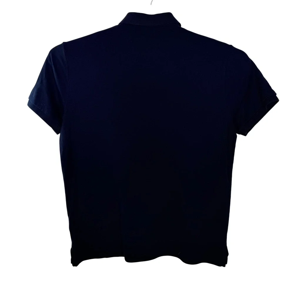 Polo Ralph Lauren Polo Mens XXL Black Custom Slim Fit Cotton Classic Pony Preppy